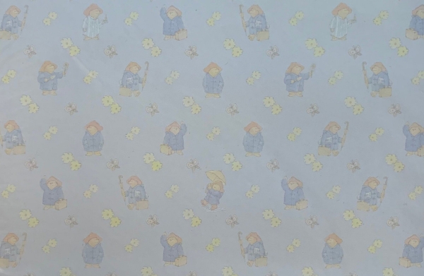 Set Doppelkarten zart mit Paddington Bear bedruckt, inkl. Couverts uni
